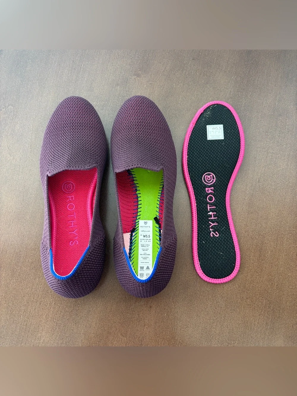 Rothys size color